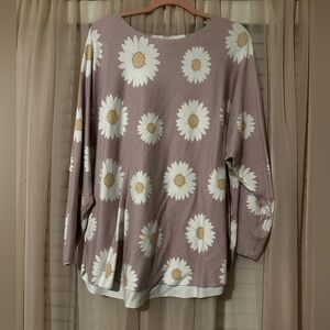 Vla Milano Flower Sweater